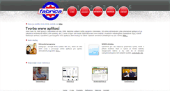 Desktop Screenshot of fabrica.cz