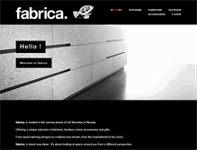 Tablet Screenshot of fabrica.com.cy